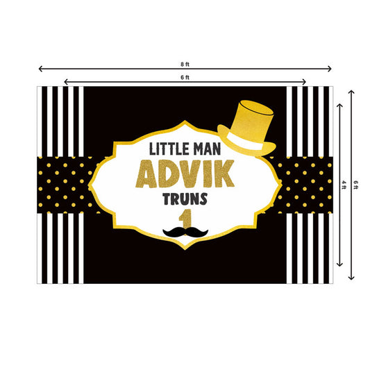 Little Man Theme Classic Backdrop