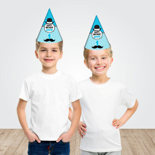 Little Man Theme Personalized Hat