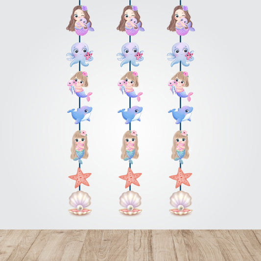 Mermaid Pastel Theme Danglers