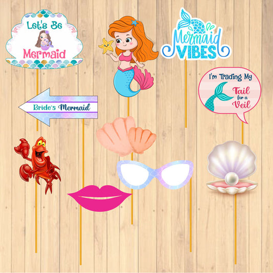 Mermaid Pastel Theme Props
