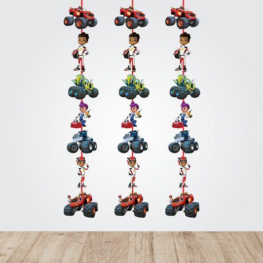 Blaze & Monster Truck Theme Danglers