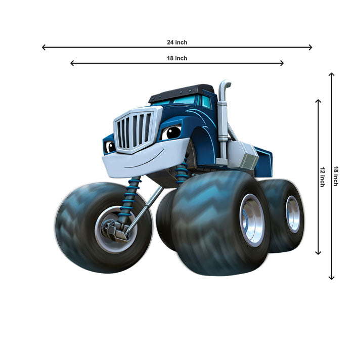 Blaze & Monster Truck Theme Cutout - BP 06