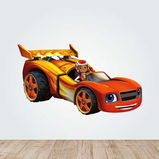 Blaze & Monster Truck Theme Cutout - BP 13