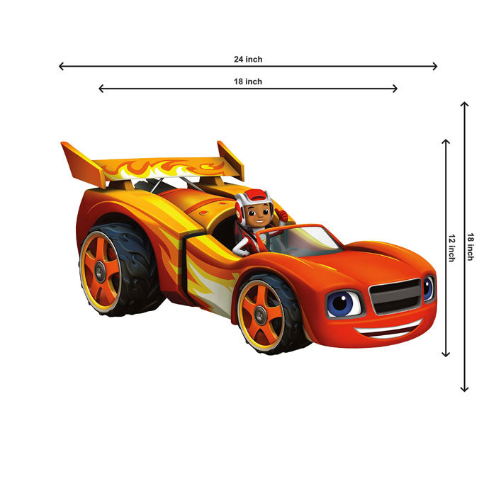 Blaze & Monster Truck Theme Cutout - BP 13