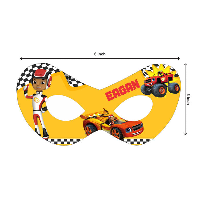 Blaze & Monster Truck Theme Customized Eye Mask