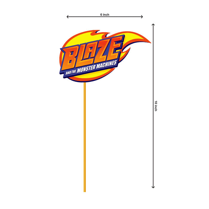 Blaze & Monster Truck Theme Props