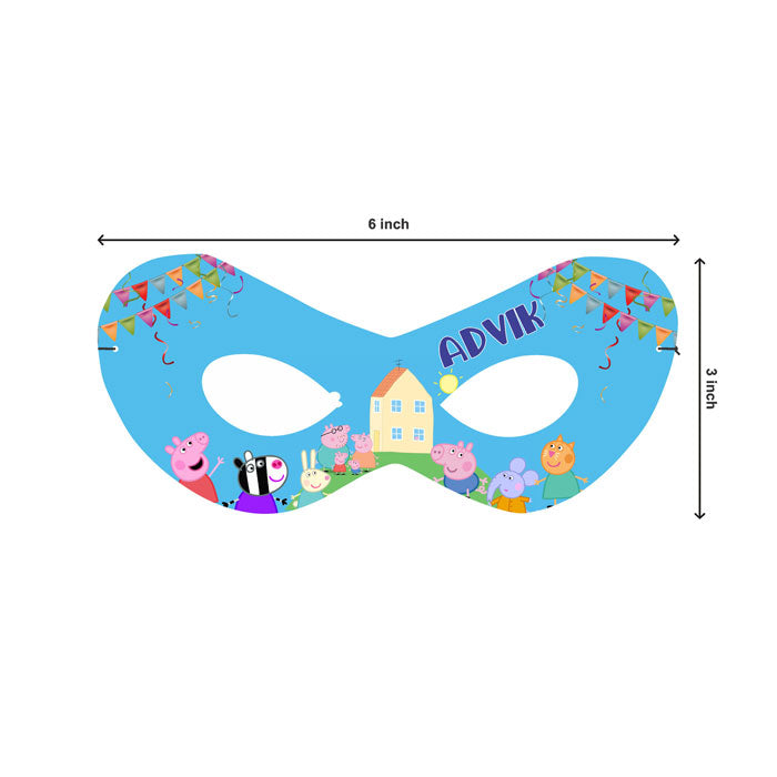 Peppa Pig Boy Theme Eye Mask