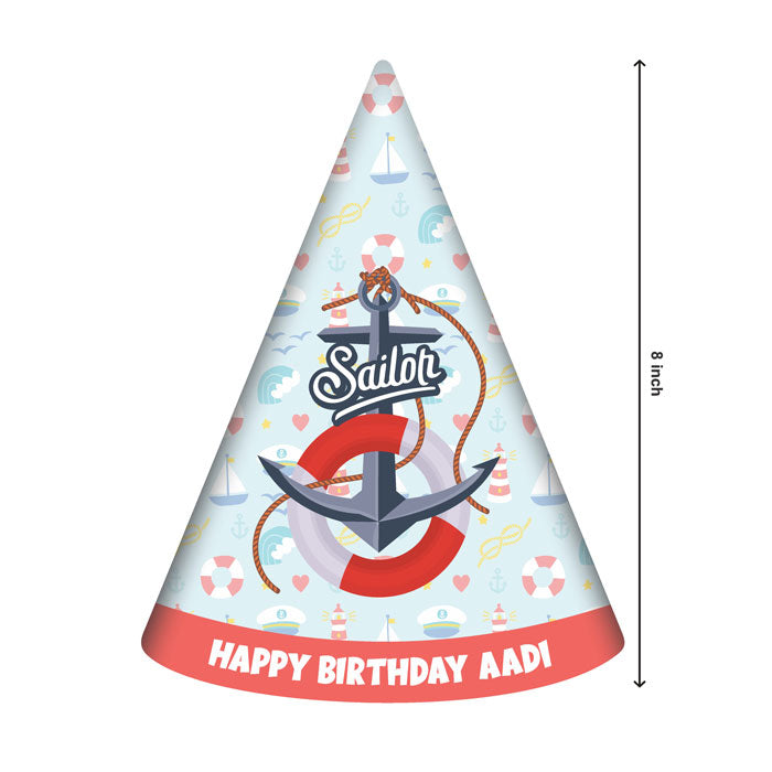 Sailor Theme Personalized Hat