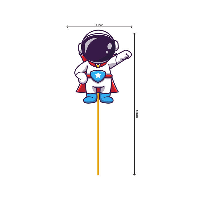 Space Theme Classic Cupcake Topper