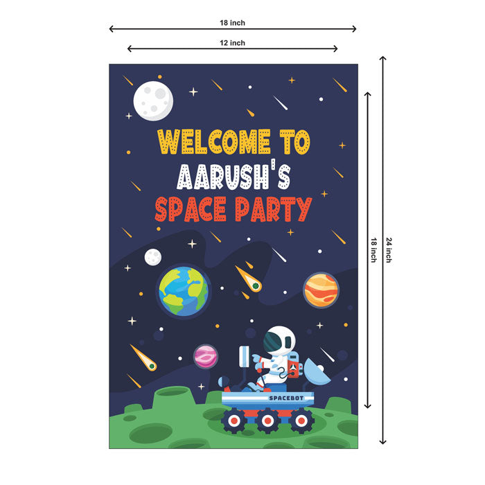 Space Theme Welcome Board