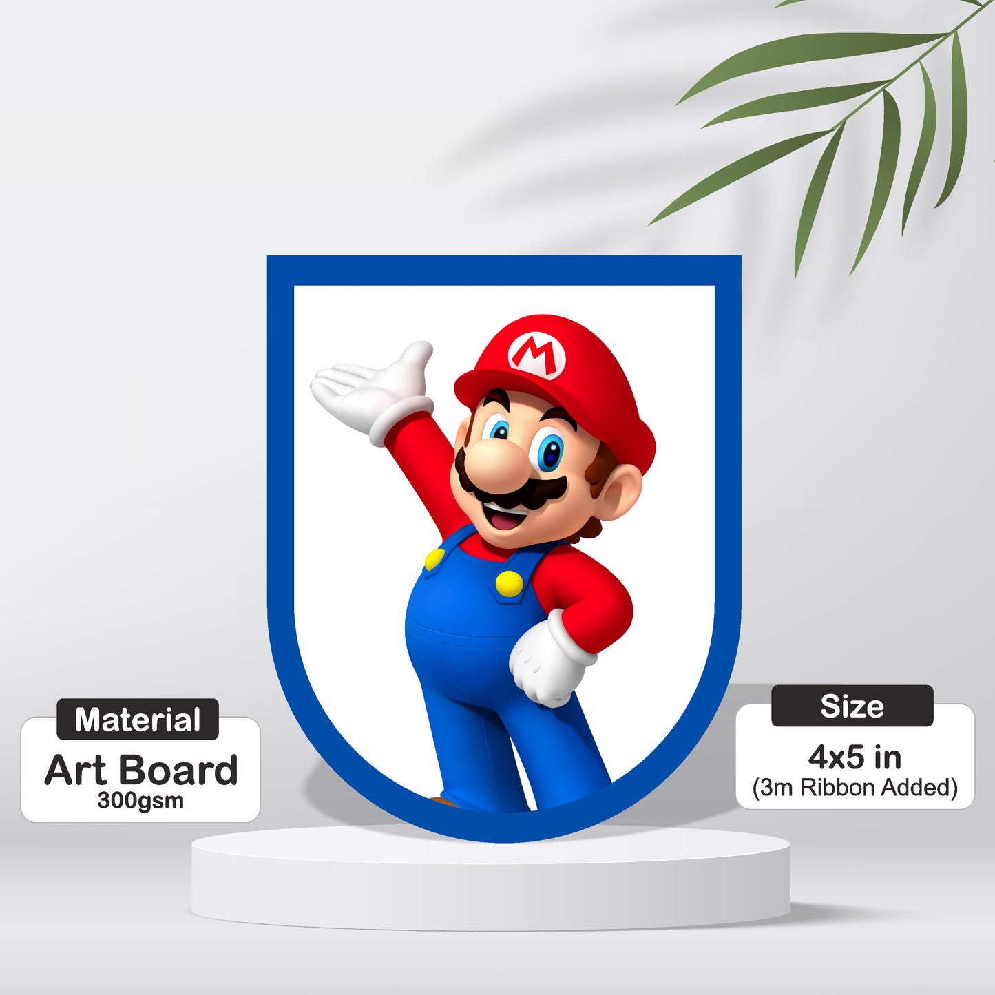 Super Mario Birthday Theme Character Bunting