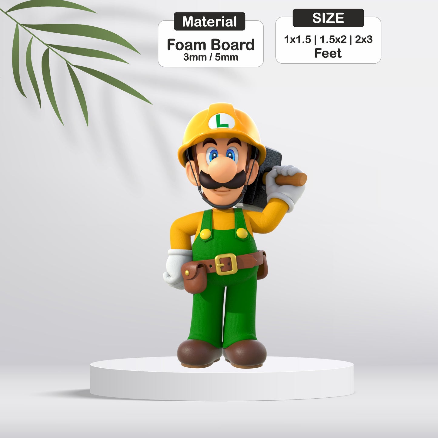 Super Mario Birthday Theme Cutout - BP 10