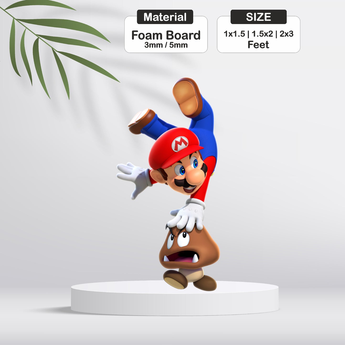 Super Mario Birthday Theme Cutout - BP 17