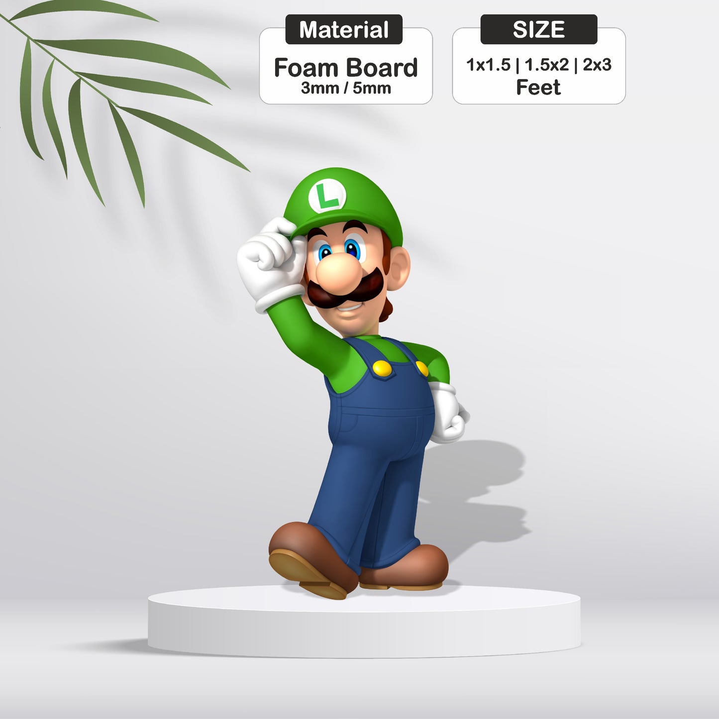 Super Mario Birthday Theme Cutout - BP 03