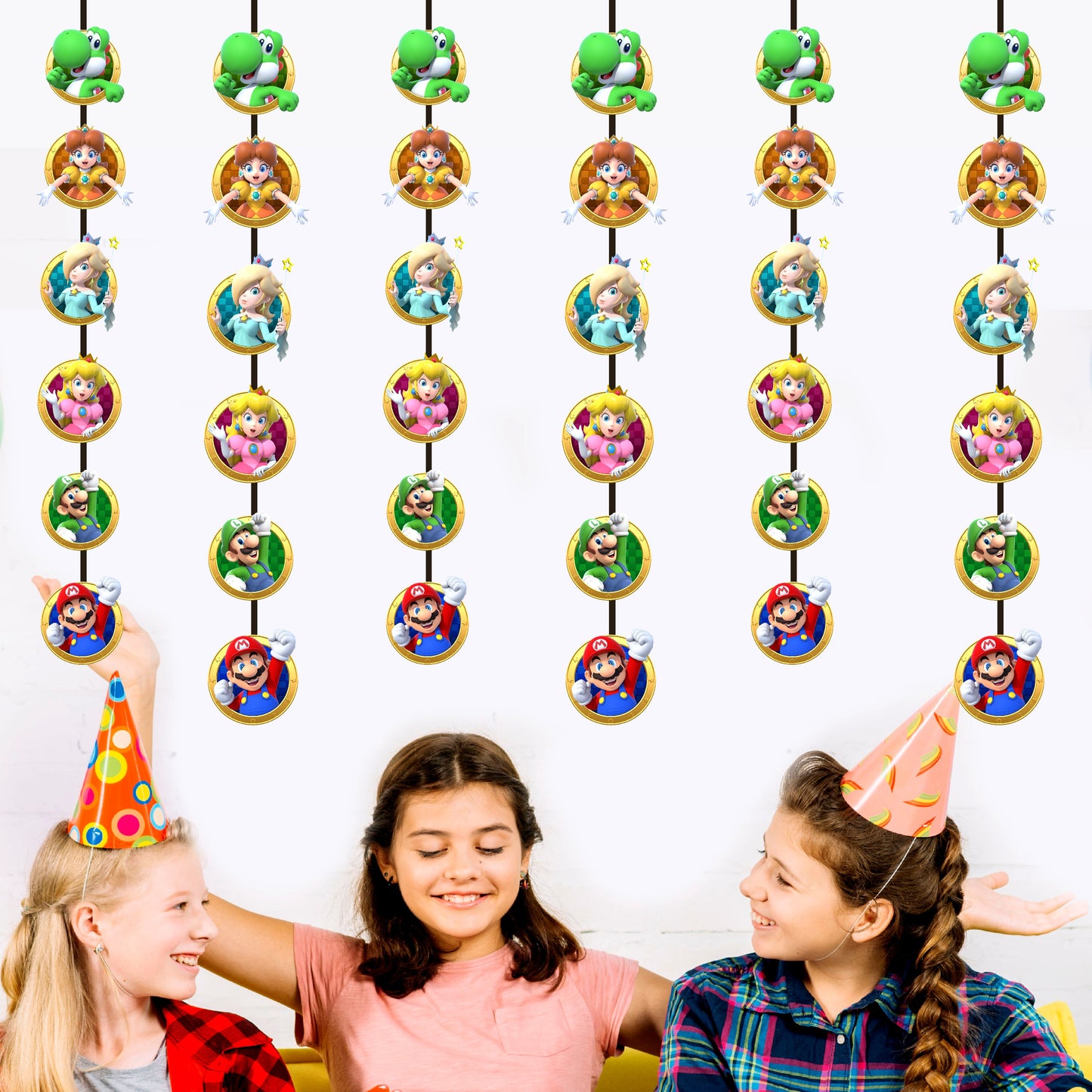 Super Mario Birthday Theme Premium Danglers