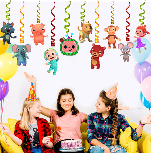 Cocomelon Theme Character Swirls