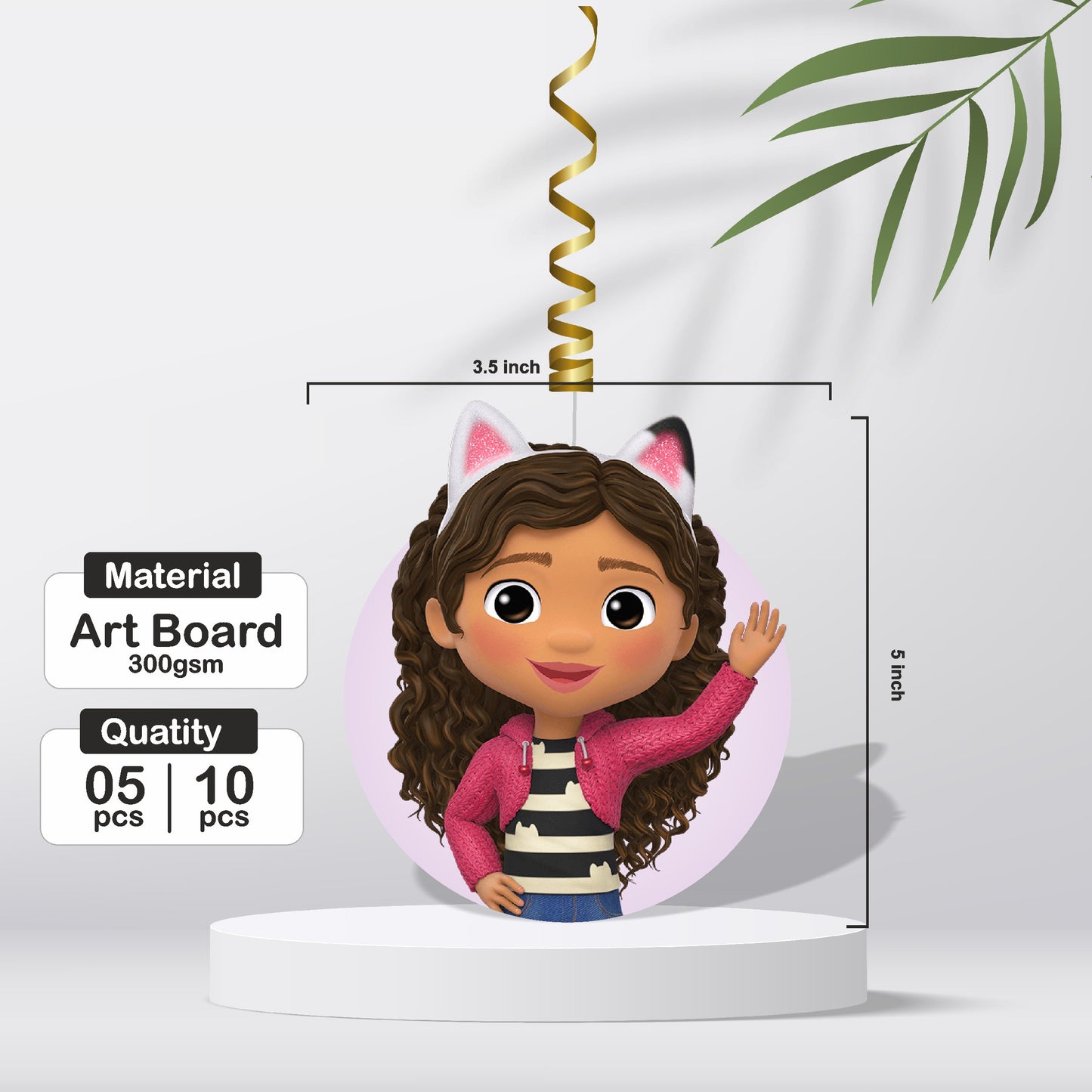 Gabby’s Dollhouse Theme Classic Swirls