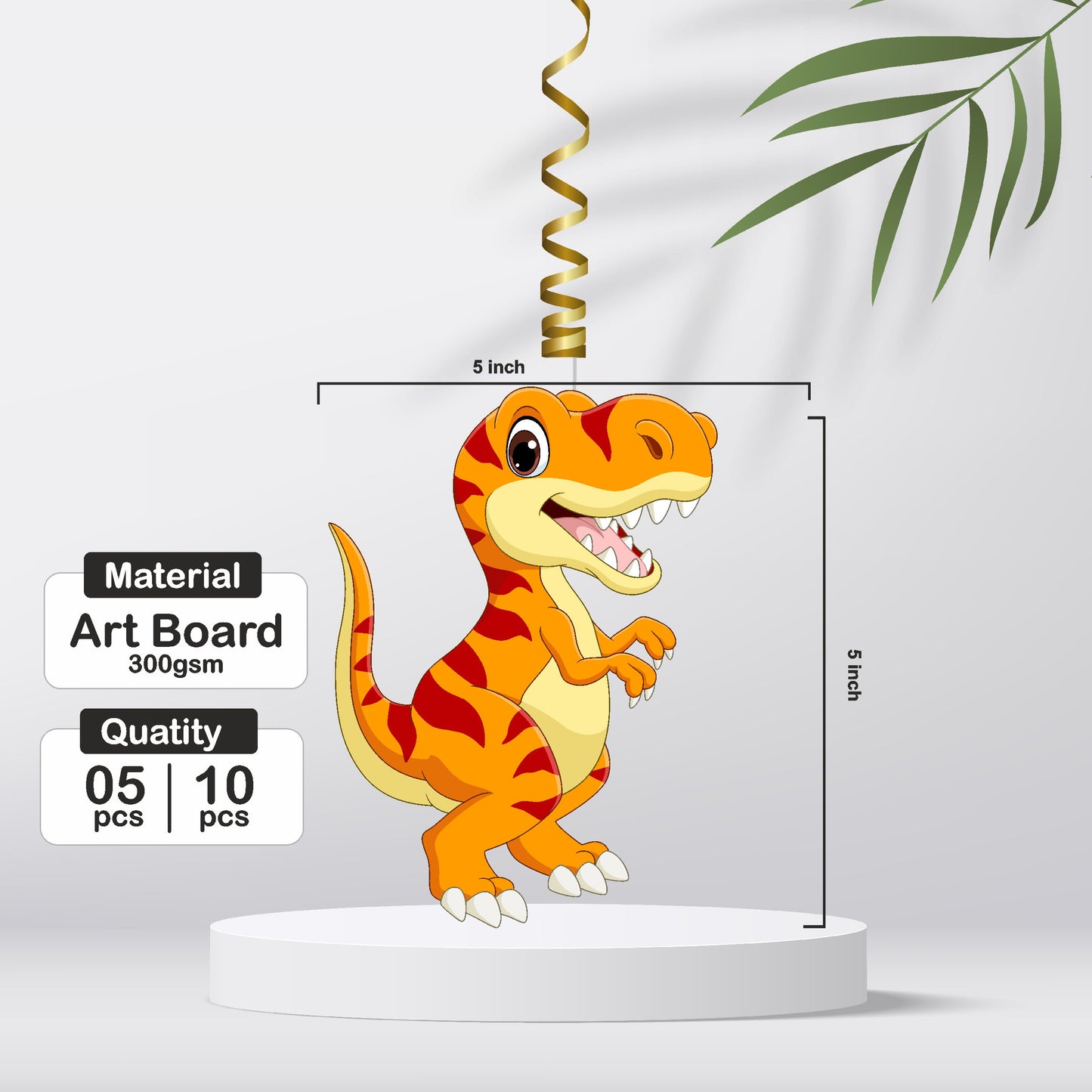 Dino Theme Swirls