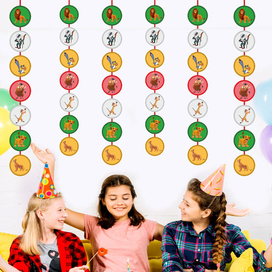 Lion King Theme Round Danglers