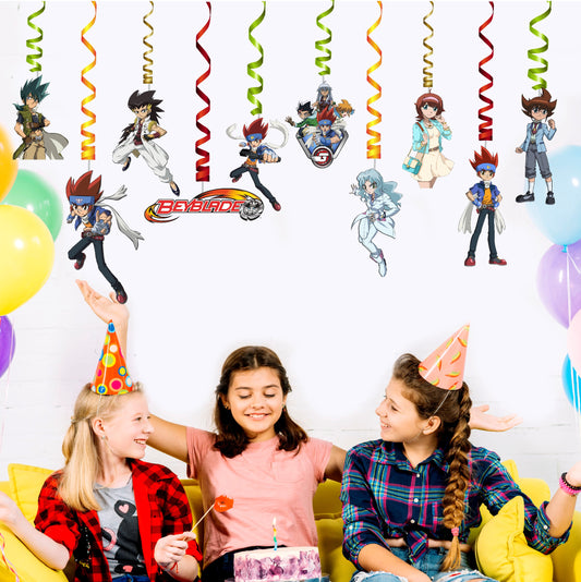 Beyblade Theme Metal Fusion Swirls