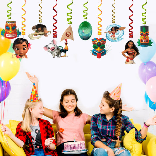 Moana Theme Classic Swirls