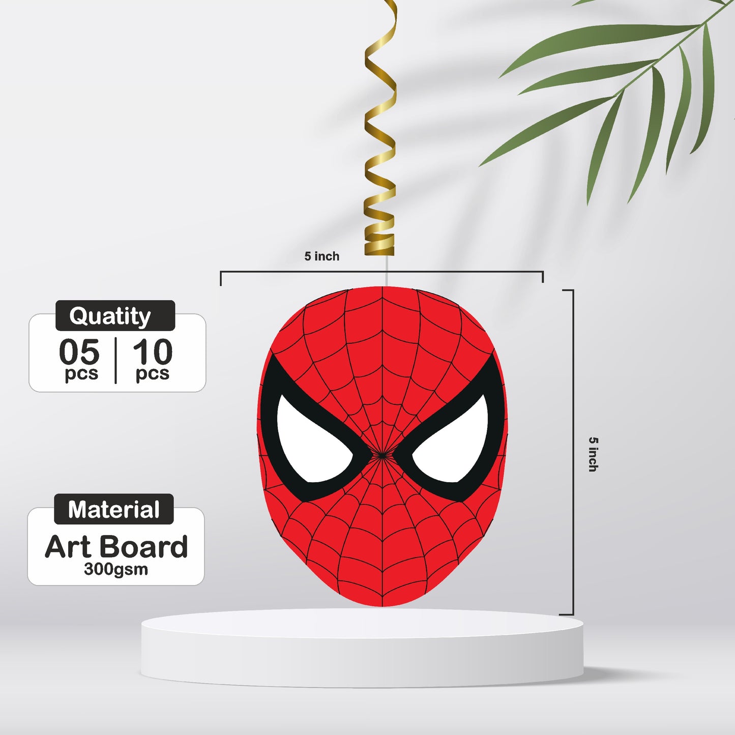 Spiderman Theme Classic Swirls