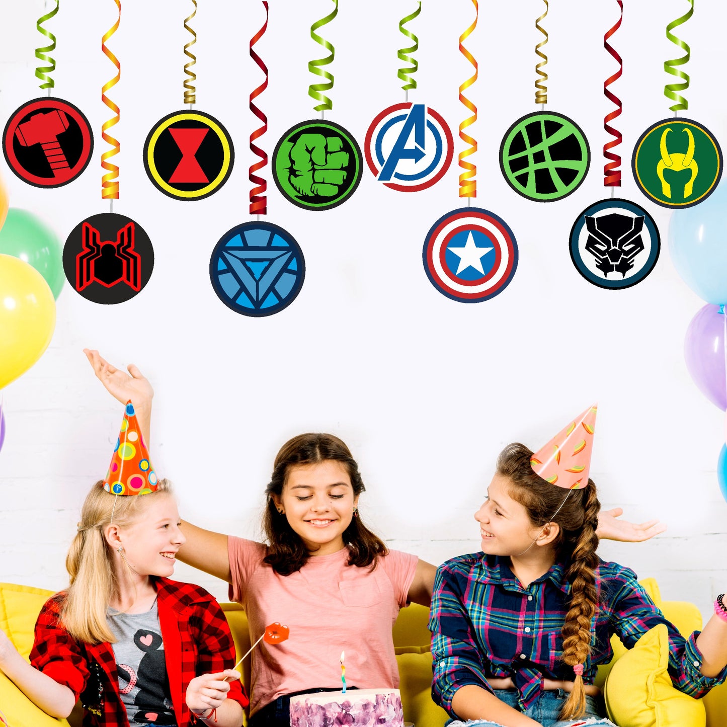 Avengers Theme I Con Swirls