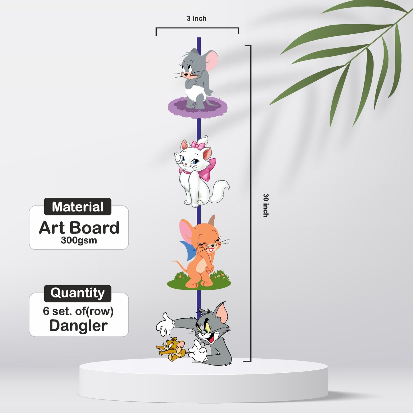 Tom & Jerry Theme Danglers