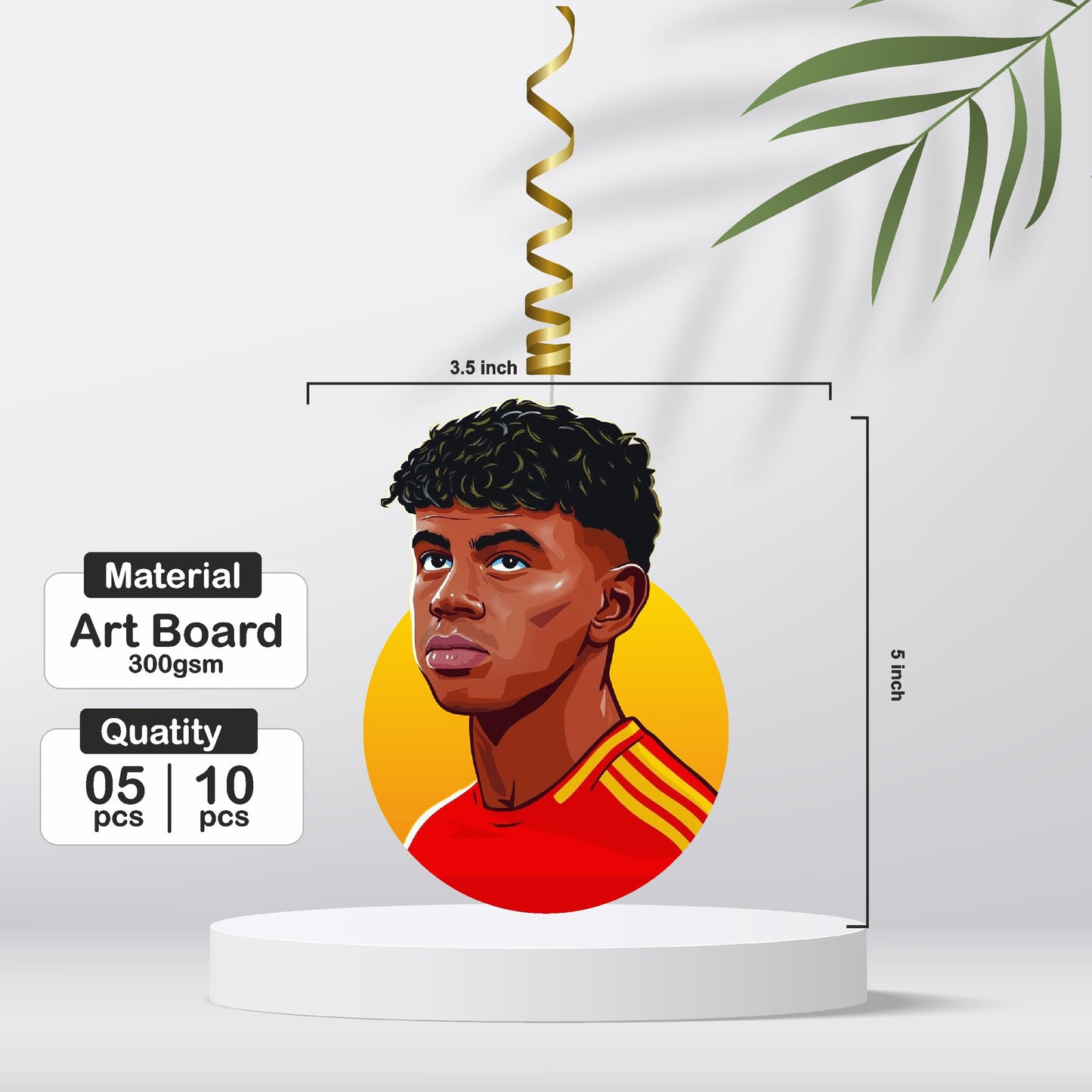 Football Theme Character Swirls