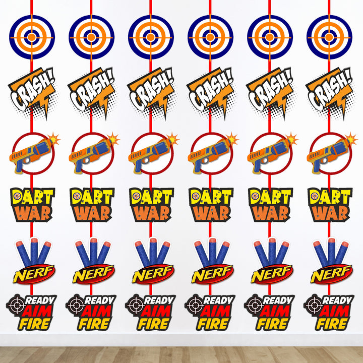 Nerf Gun Theme Classic Danglers My Store