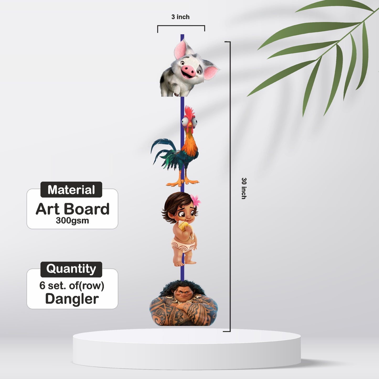 Moana Theme Danglers