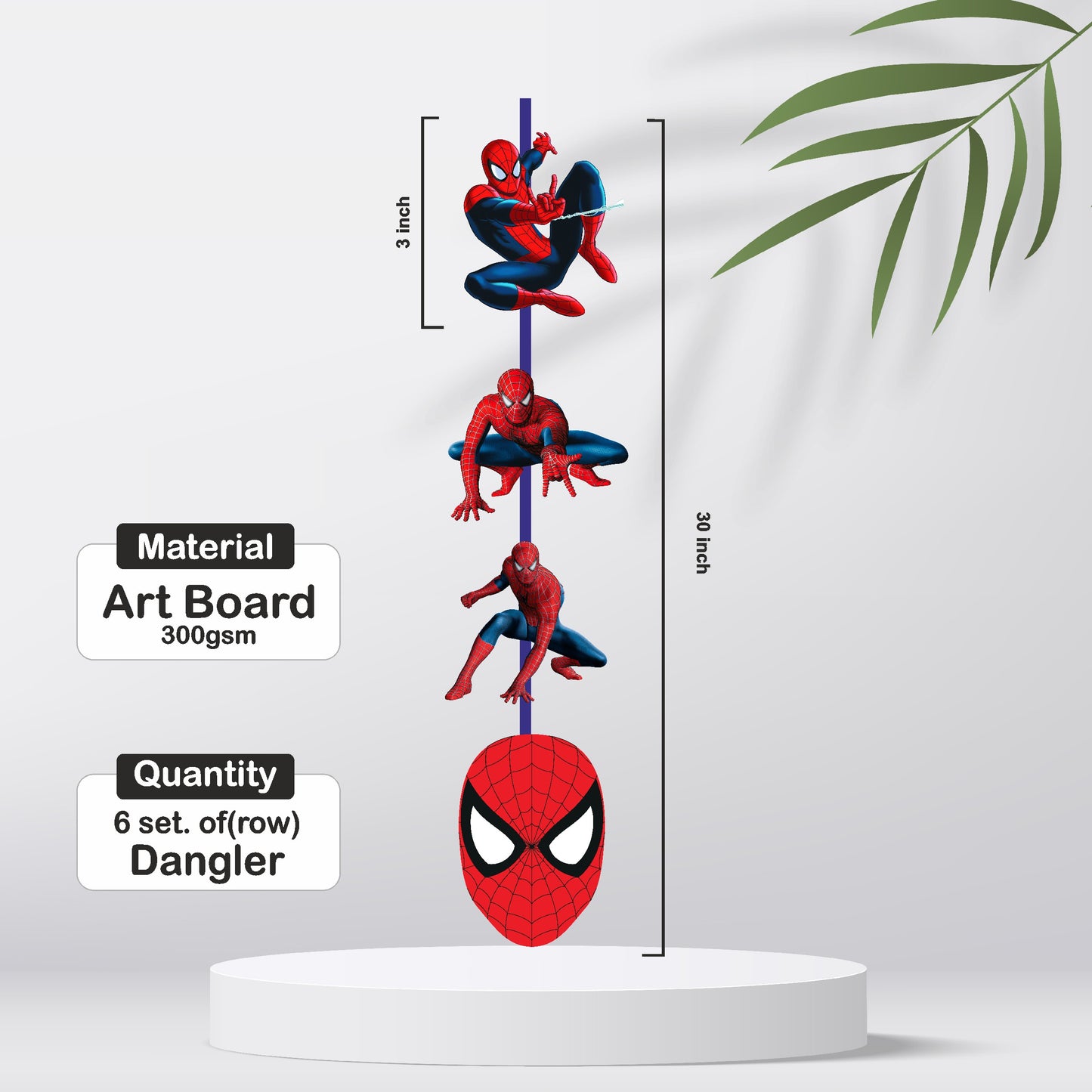 Spiderman Theme Danglers