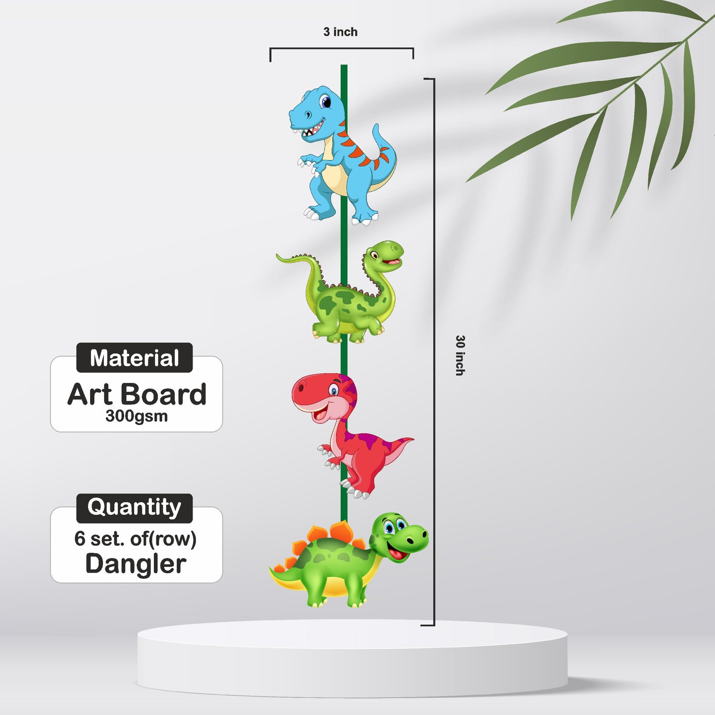Dino Theme Danglers