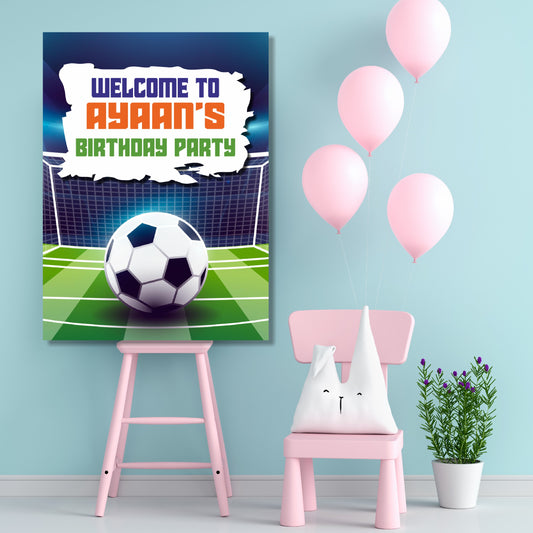 Football Theme Welcome Board