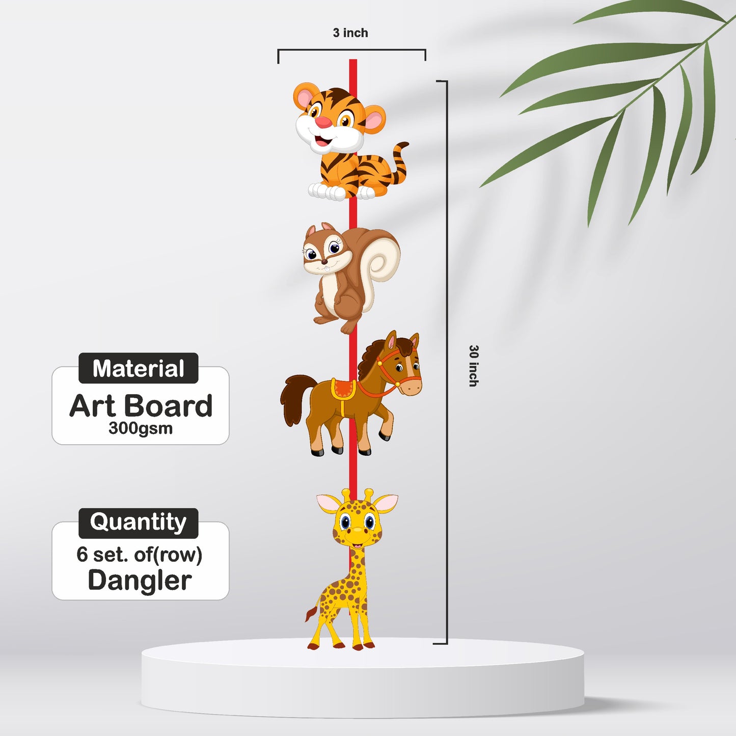 Jungle Theme Danglers