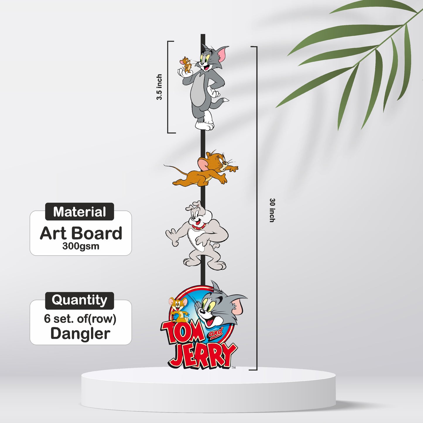 Tom & Jerry Theme Classic Danglers