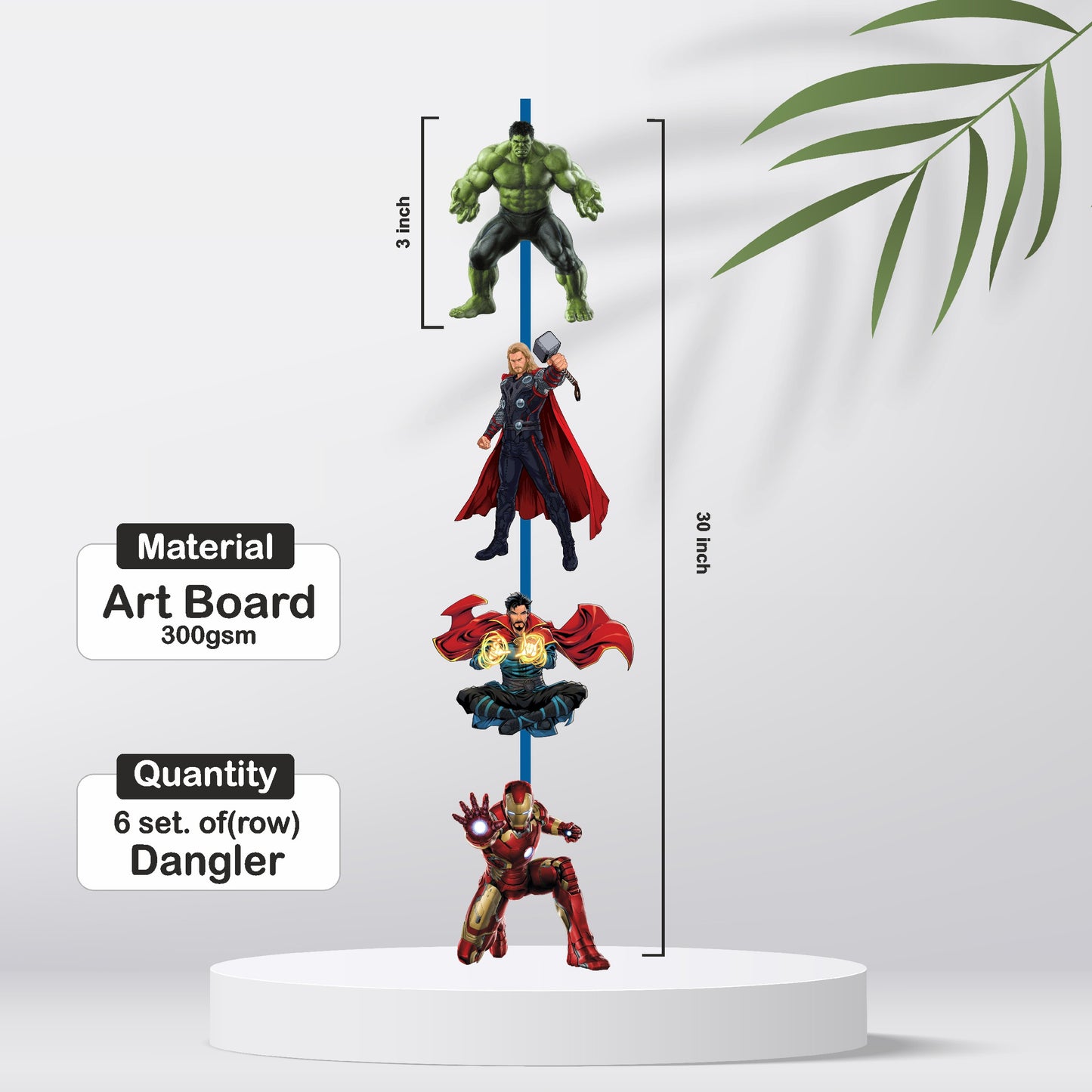 Avengers Theme Danglers