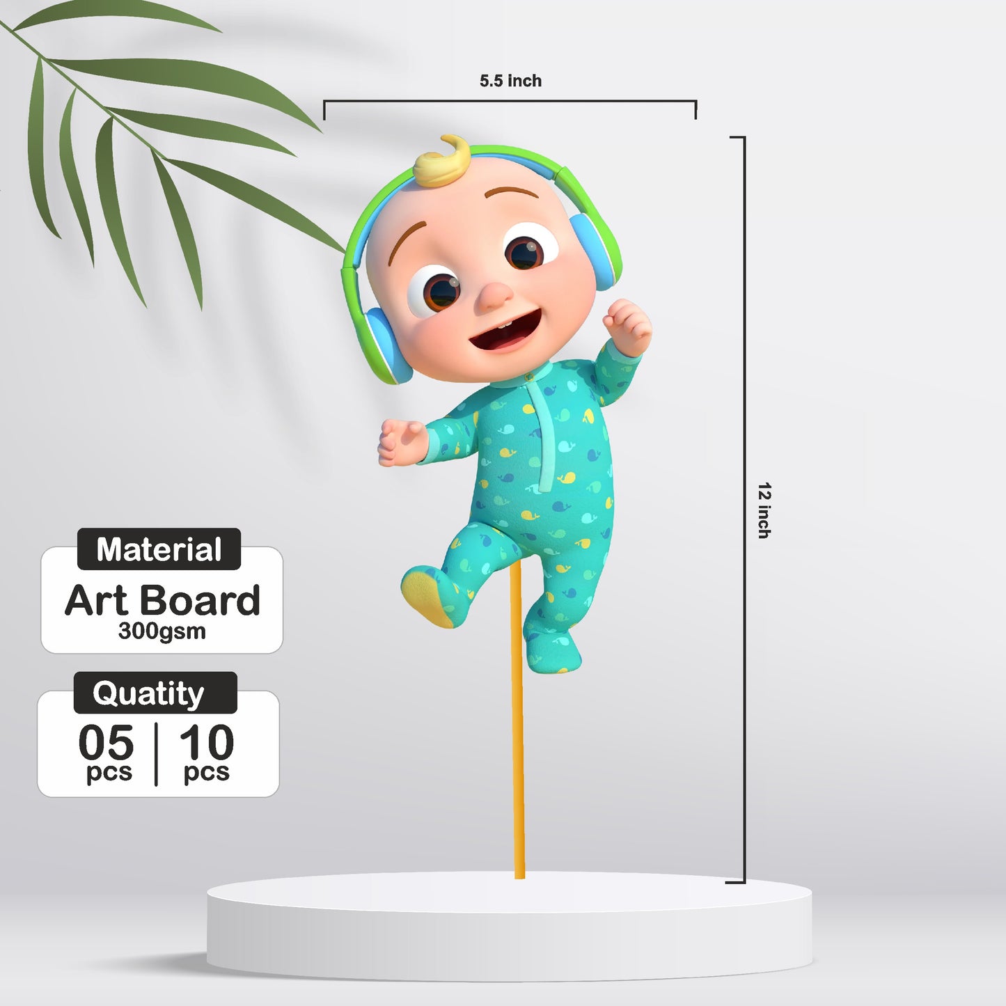 Cocomelon Theme Props