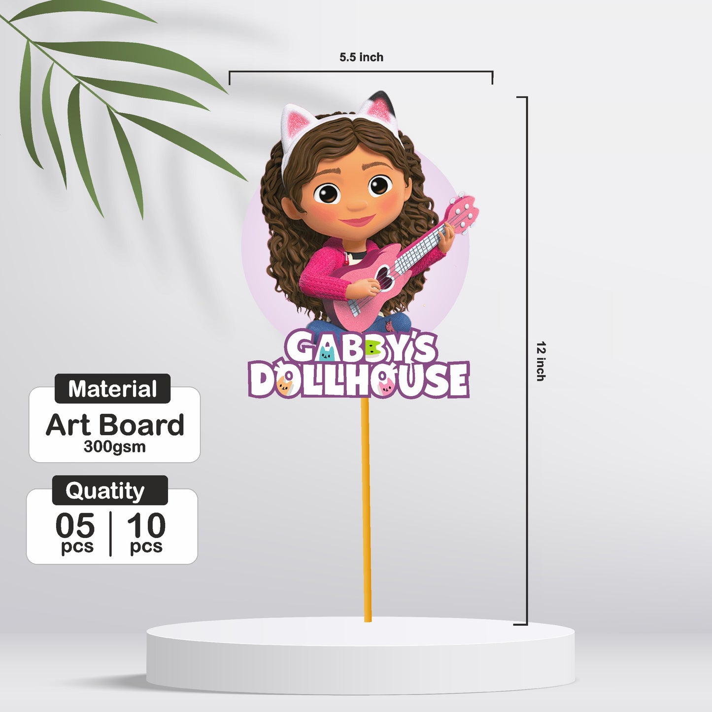 Gabby’s Dollhouse Theme Props