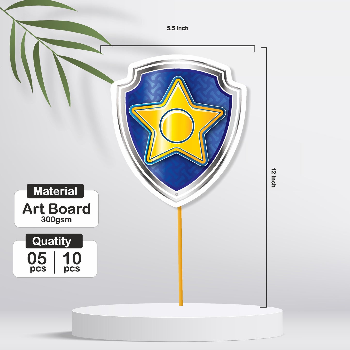 Paw Patrol Theme Props