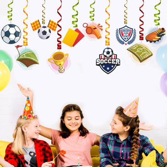 Football Theme Classic Swirls