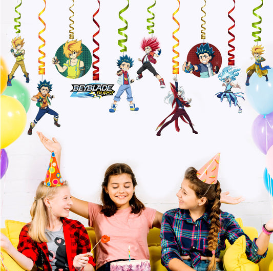 Beyblade Theme Swirls