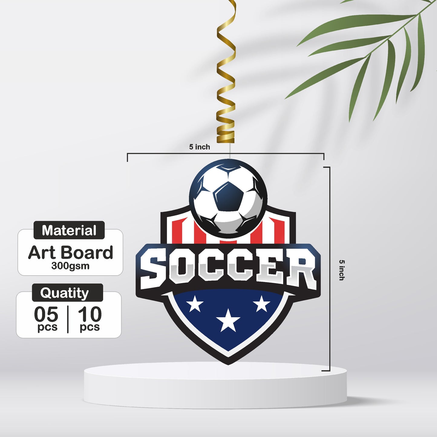 Football Theme Classic Swirls