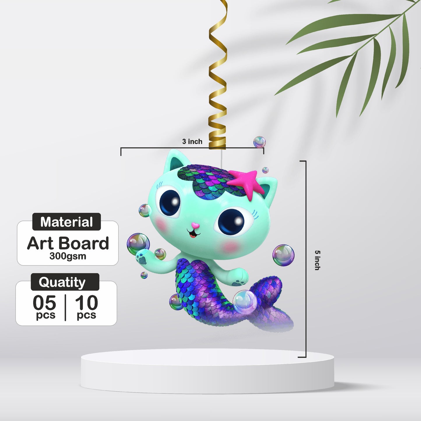 Gabby’s Dollhouse Theme Swirls