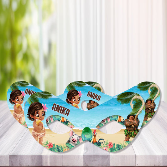 Moana Theme Personalized Eye Mask