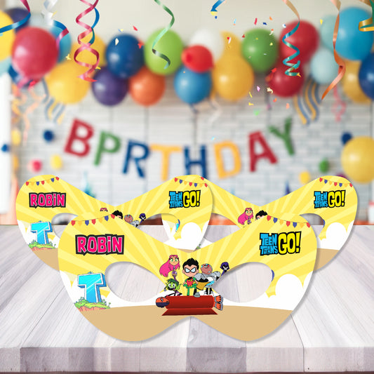 Teen Titans Theme Eye Mask