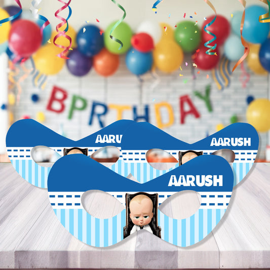 Boss Baby Theme Eye Mask