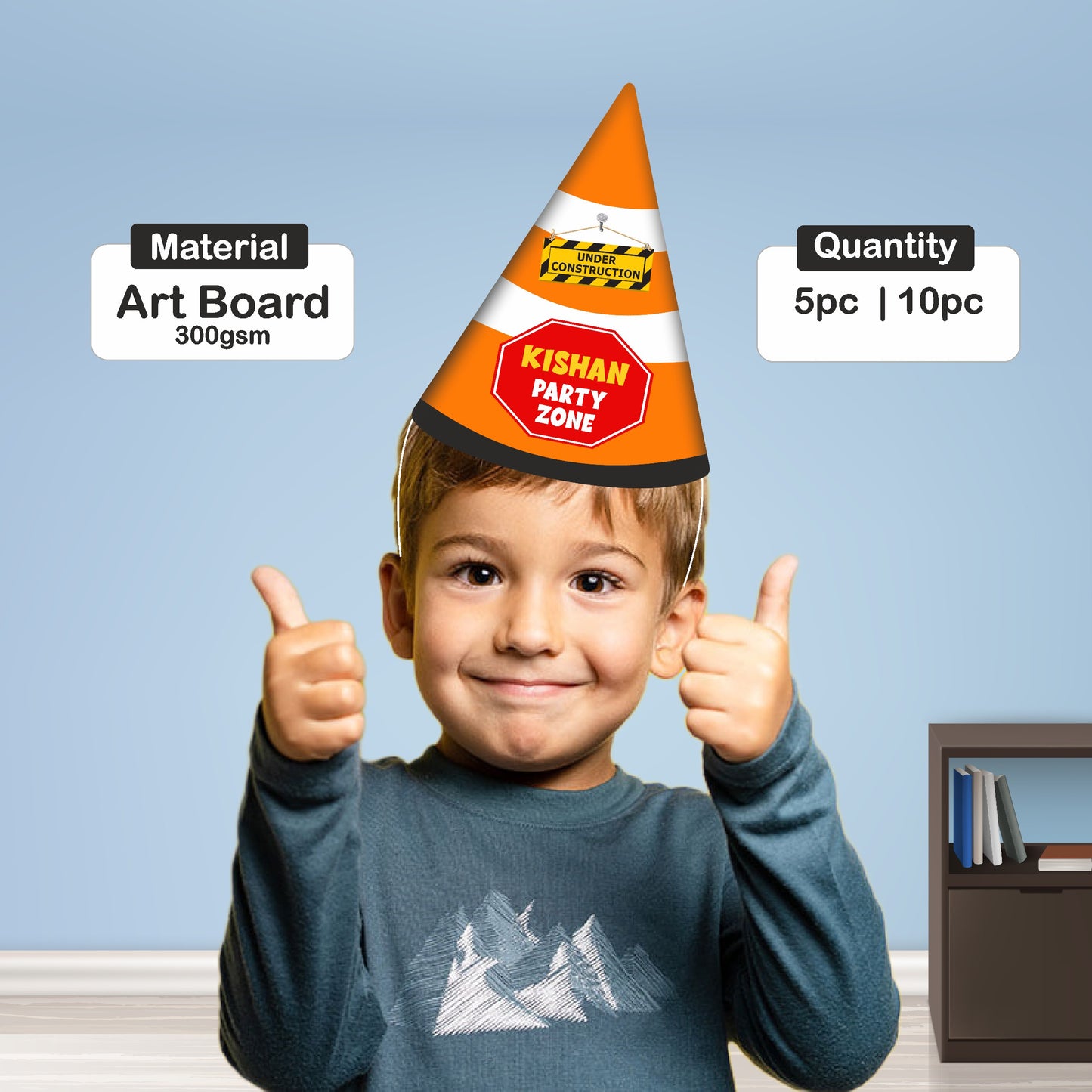 Construction Theme Classic Hat