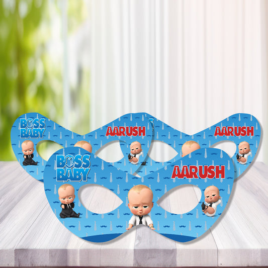 Boss Baby Theme Personalized Eye Mask