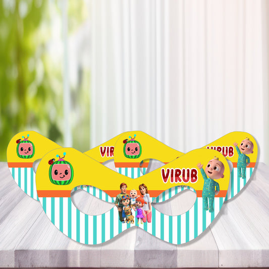 Cocomelon Theme Personalized Eye Mask